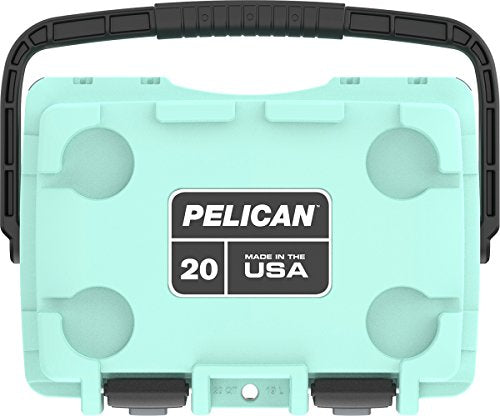 20 Quart Pelican Elite Cooler (Seafoam/Gray)