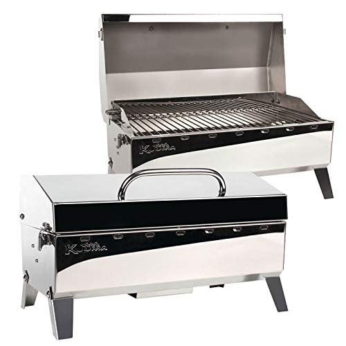 Kuuma Grill-Stow N Go 160, Gas w/EU-Style Fitting Camco Manufacturing