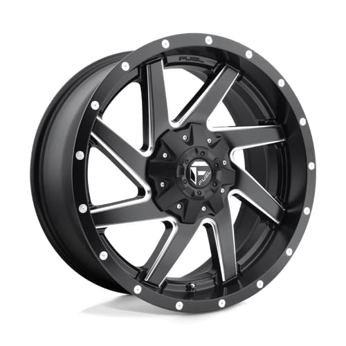 1PC Fuel D594 20X10 5X4.5/5.0 MT-BLK-MIL -18MM - D59420002647