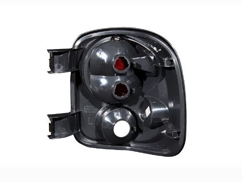 GMC Sierra Anzo USA 211028 Black Tail Light Assembly - (Sold in Pairs)