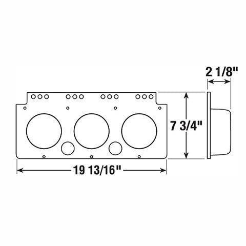 Metal Peterson 426-11 Module - 3 Lights