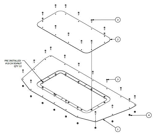 Access Hatch Fuel Cell for Jeep JK/JKU