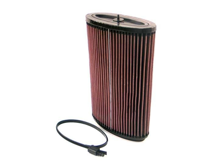 K&N High-Flow Original Engine Air Filter: Increase Power & Acceleration, Washable, Premium, Replacement Car Filter: Compatible with 2004-2012 PORSCHE (Boxster, Cayman), E-2295