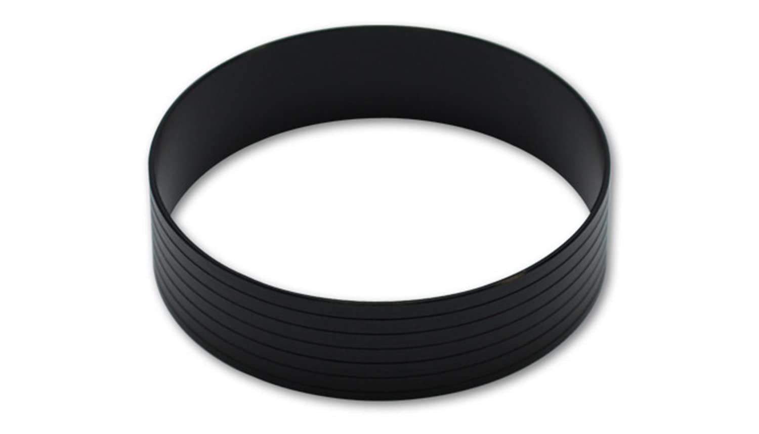 HD Aluminum Vibrant Union Sleeve for 2in OD Tubing - Hard Anodized Black