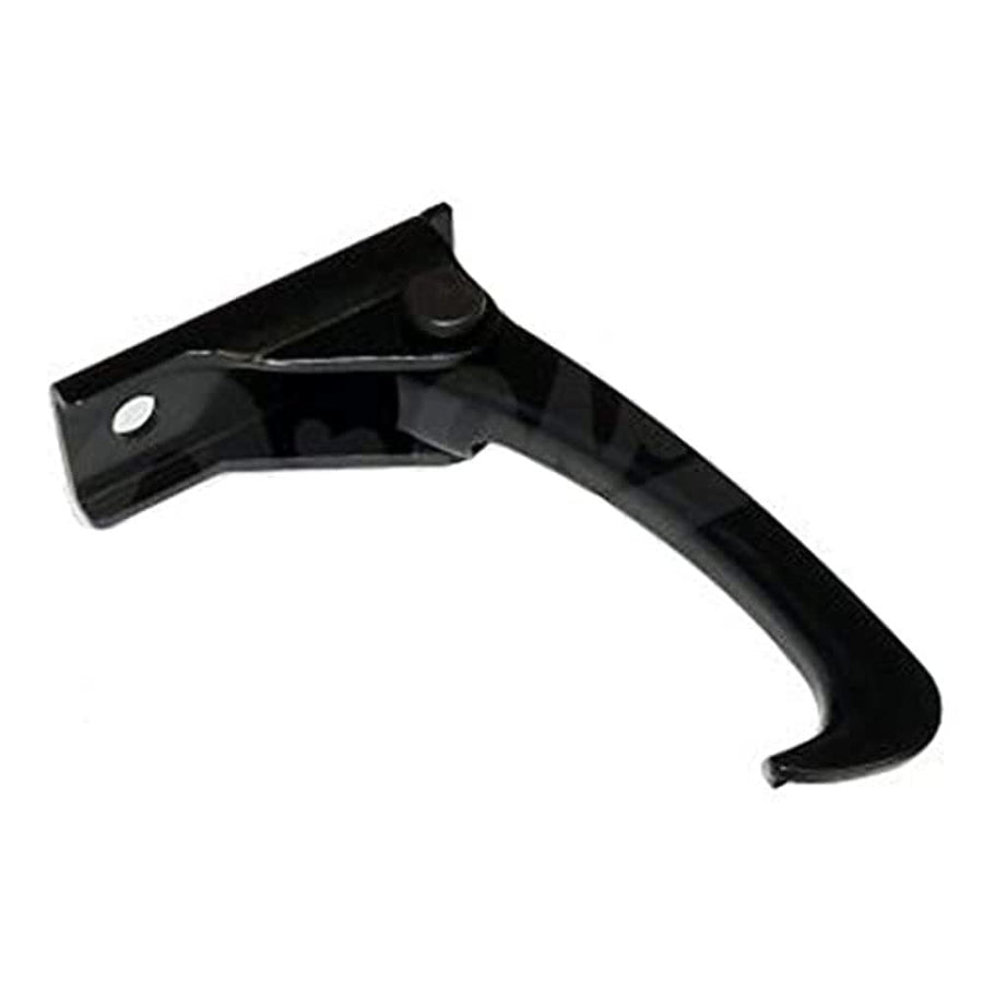 Hood Safety Catch Body, Crown Automotive 55395654AA, Black