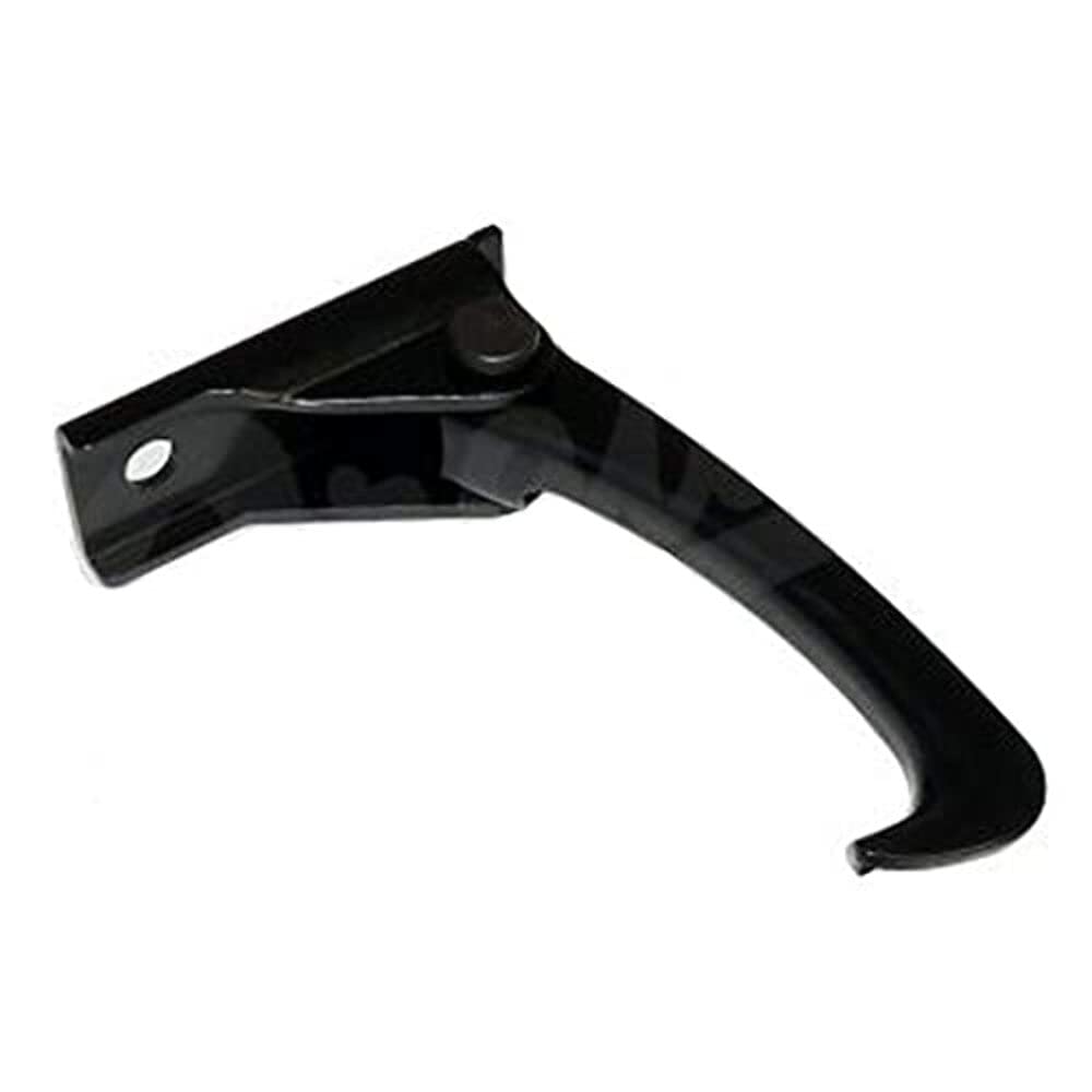Hood Safety Catch Body, Crown Automotive 55395654AA, Black