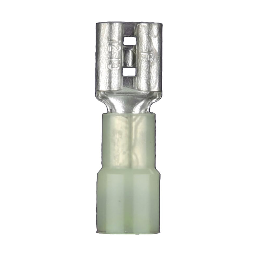 Install Bay YNFD250 12/10 Gauge Nylon Female Connector .250, Yellow (100-Pack)