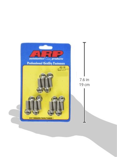 ARP 3/8" x .875" UHL Stainless Steel Header Bolt Kit - 12 Piece 400-1106