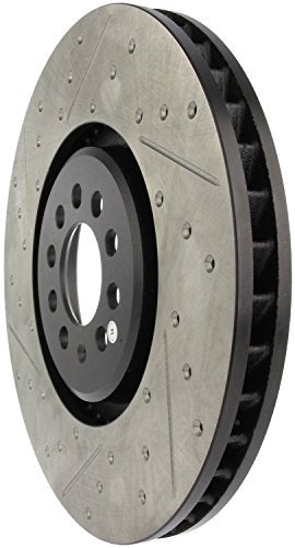 Sport Drilled/Slotted Brake Rotor StopTech 127.33093R (Front Right), 1 Pack