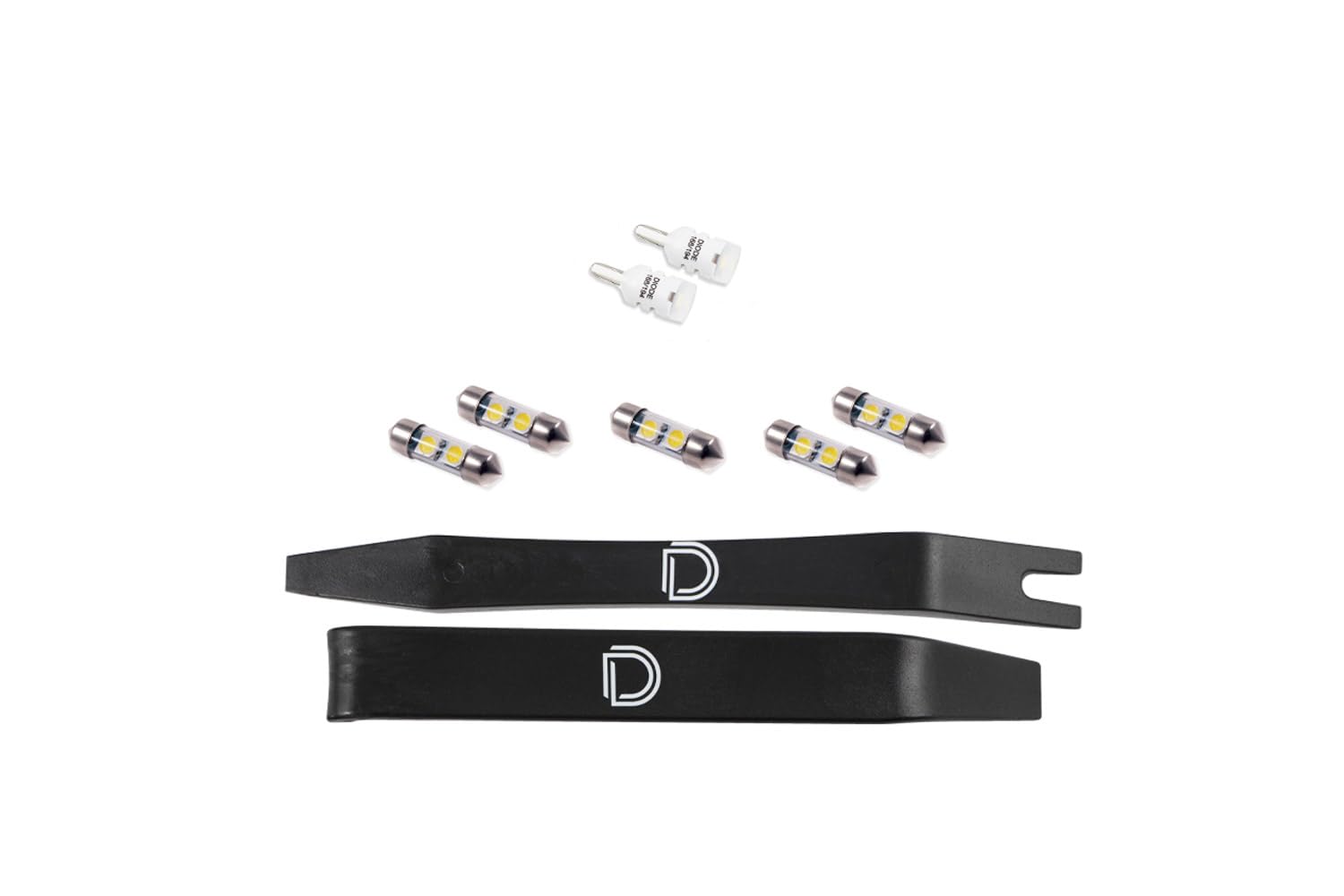 Diode Dynamics interior bulb pack LED compatible with Kia Soul 2014-2019, Stage 1