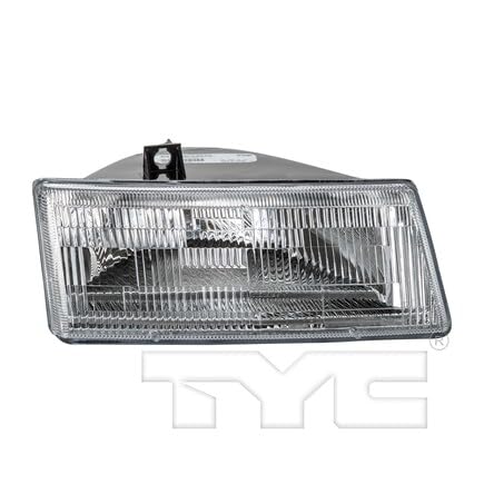 Right TYC Headlight Assembly Compatible with 1991-1995 Dodge Caravan/Grand Caravan