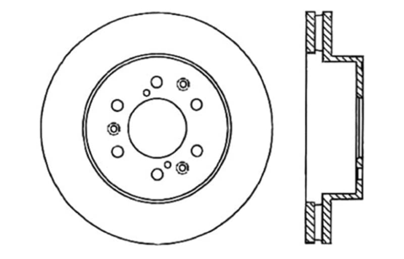 Brake Rotor StopTech (128.66057CL)