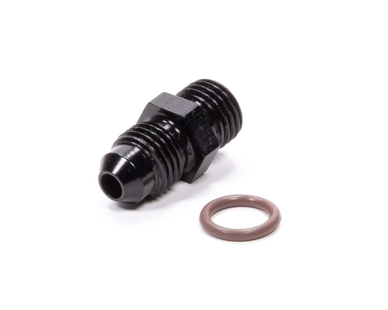 7/16-20 -4AN x Fragola (4) Radius Fitting - Black