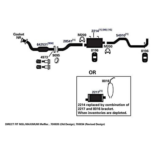 Exhaust Pipe AP Exhaust Products 28541
