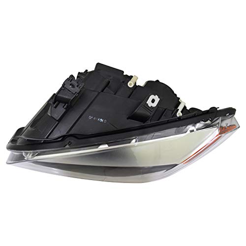 Left TYC Headlight Assembly Compatible with 2013-2015 BMW X1