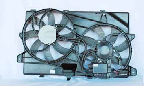 07-09 FORD E-DGE RADIATOR & TOW CONDENSER FAN ASSEMBLY w/