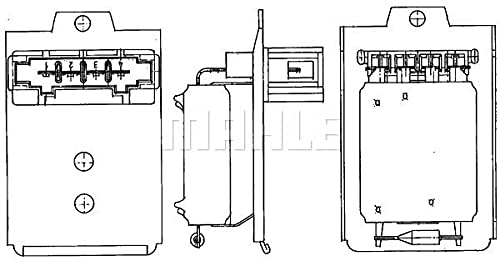 HVAC BEHR Blower Motor Resistor ABR18000P