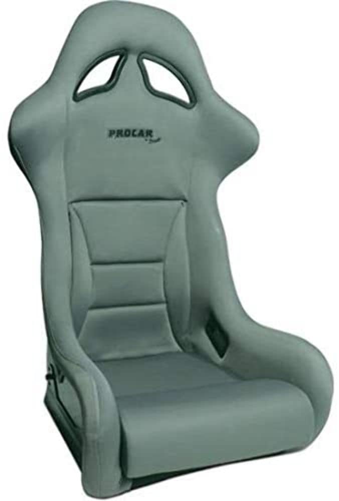Army Green Velour Racing Drifter Fixed Back Common Seat ProCar by Scat 80-1780-94