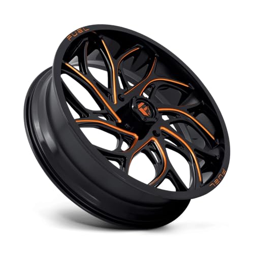 UTV Fuel D780 24X7 4X156 G-BLK-MILL-OR 13MM - D7802470A544