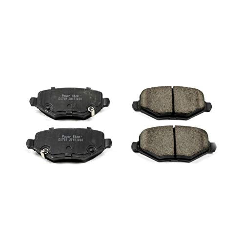 Power Stop Z16 16-1719 Evolution Rear Ceramic Brake Pads For Chrysler Town & Country, Dodge Grand Caravan, Dodge Jour, Ram C/V, VW Routan [Model Specific]