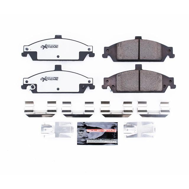 Power Stop Z26-727 Brake Pad Extreme Performance For Chevrolet Classic, Chevrolet Malibu, Oldsmobile Alero, Oldsmobile Cutlass, Pontiac Grand Am [Model Specific]
