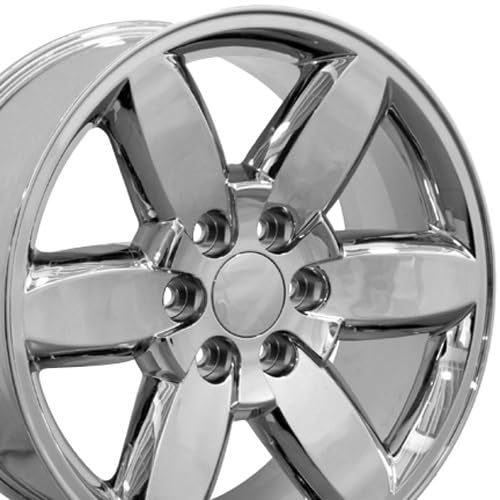 CV94-20085-6550-31C OE Wheels 20" Replica Wheel CV94 Fits Chevrolet Silverado Rim 20x8.5 Chrome Wheel