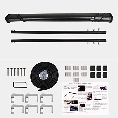 Roll Up Spec-D Tuning Vinyl Tonneau Cover Compatible with Ford F-250 F-350 6'6" Short Bed 1999-2016