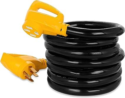 50-Amp RV Power Grip Extension Cord, 15-Ft. (C)