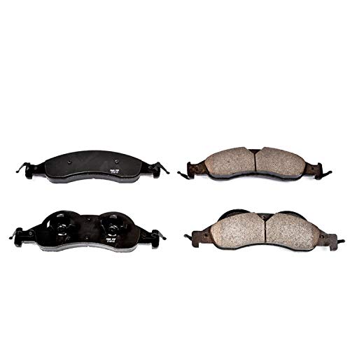 Power Stop Z16 16-1278 Evolution Front Ceramic Brake Pads For Ford Expedition 2007-2009 | Lincoln Navigator 2007-2009 [Vehicle Specific]