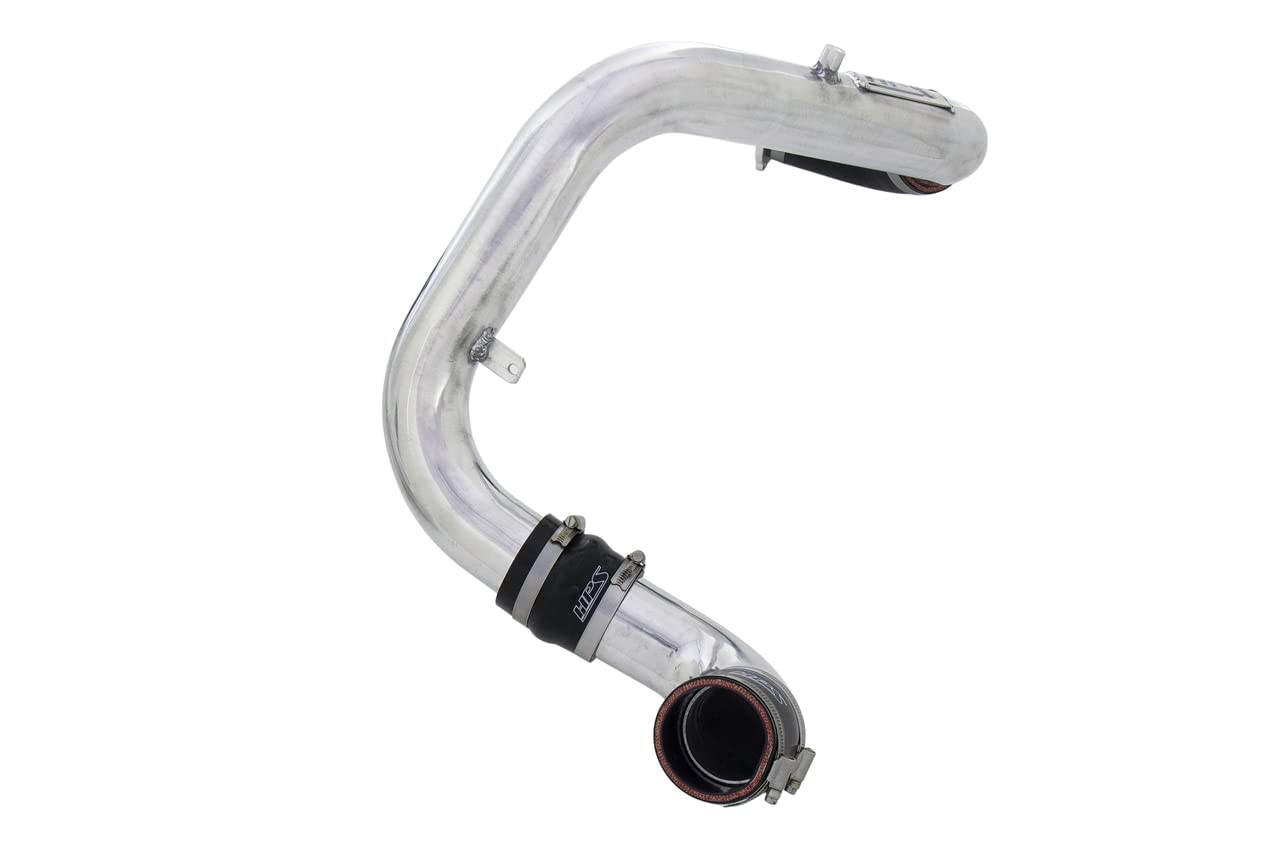 HPS Performance 2.5" Intercooler Hot Side Charge Pipe Compatible for 15-18 Audi A3 15-17 S3 16-18 TT TTS Quattro 15-19 Vokswagen VW Golf 15-21 GTI Jetta Arteon Turbo 1.8T 2.0T, 17-128P