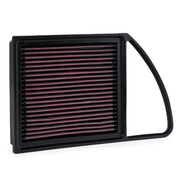 K&N Air Filter Engine: Reusable, Clean Every 75,000 Miles, Washable, Replacement Car Filter: Compatible 2009-2018 CITROEN/PEUGEOT/FIAT/TOYOTA (C-Elysee, Berlingo, C3, C4, C5, DS3, Expert), 33-2975
