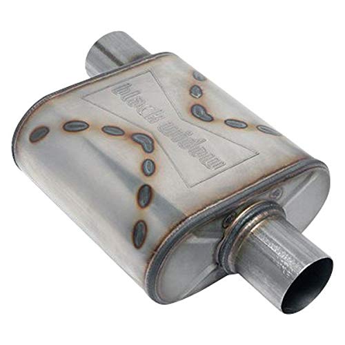Race Venom Black Widow Muffler 3" Inlet/Outlet