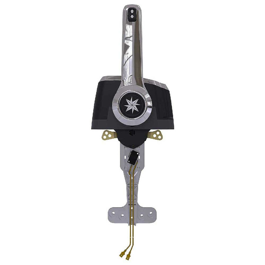 Dometic Xtreme SeaStar Control, CHX8152P, Top Mount, Chrome, Trim/Tilt Switch, Neutral Interlock