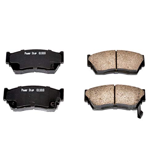 Power Stop Z16 16-510 Evolution Front Ceramic Brake Pads For Nissan NX 1991-1993, Nissan Sentra 1991-1994 [Model Specific]