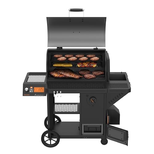 Tahoma™ Oklahoma Joe's® 1200A DLX Auto-Feed Charcoal Smoker & Grill w/Wi-Fi - 25203116