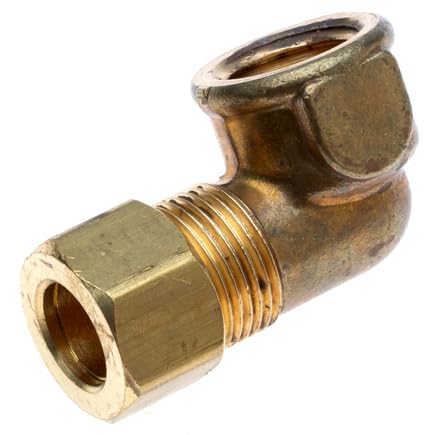 G55154-0806 nobrandname Copper Tubing Industrial to Female Pipe - 90 (Compression)