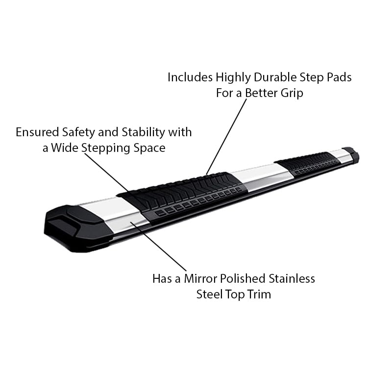 Cutlass Black Horse Running Boards Compatible With Ram 1500/Ram 2500/Ram 3500-RN-DGRAM-79