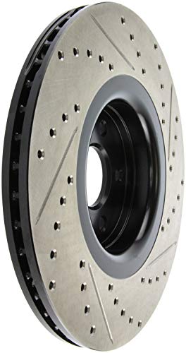 Sport Drilled/Slotted Brake Rotor StopTech 127.65146R (Front Right), 1 Pack