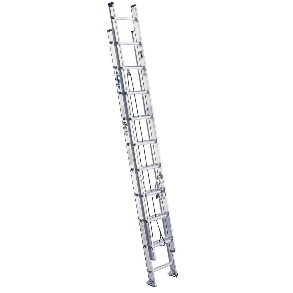 D1520-2 Werner Ladder, Foot, 20 feet, No Color