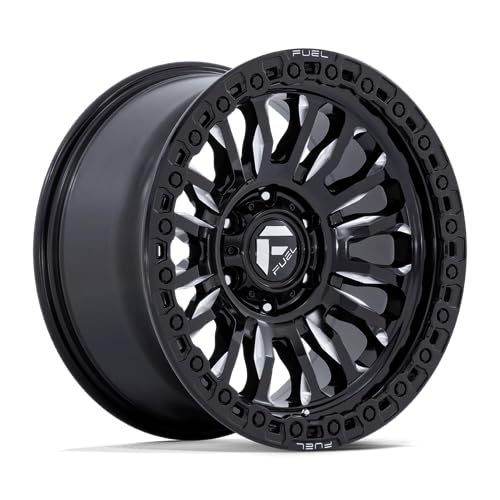 FC857 RINCON FUEL OFF-ROAD 18X9 8X170 5.04 1mm GLOSS BLACK MILLED - FC857BE18908701