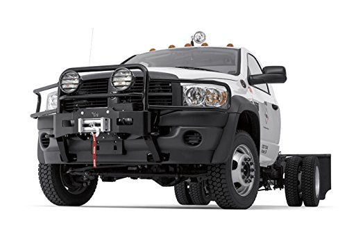 Gen II WARN Trans4mer Headlamp Brush Guard, Fits: Dodge Ram 1500 (2009-2012), Black