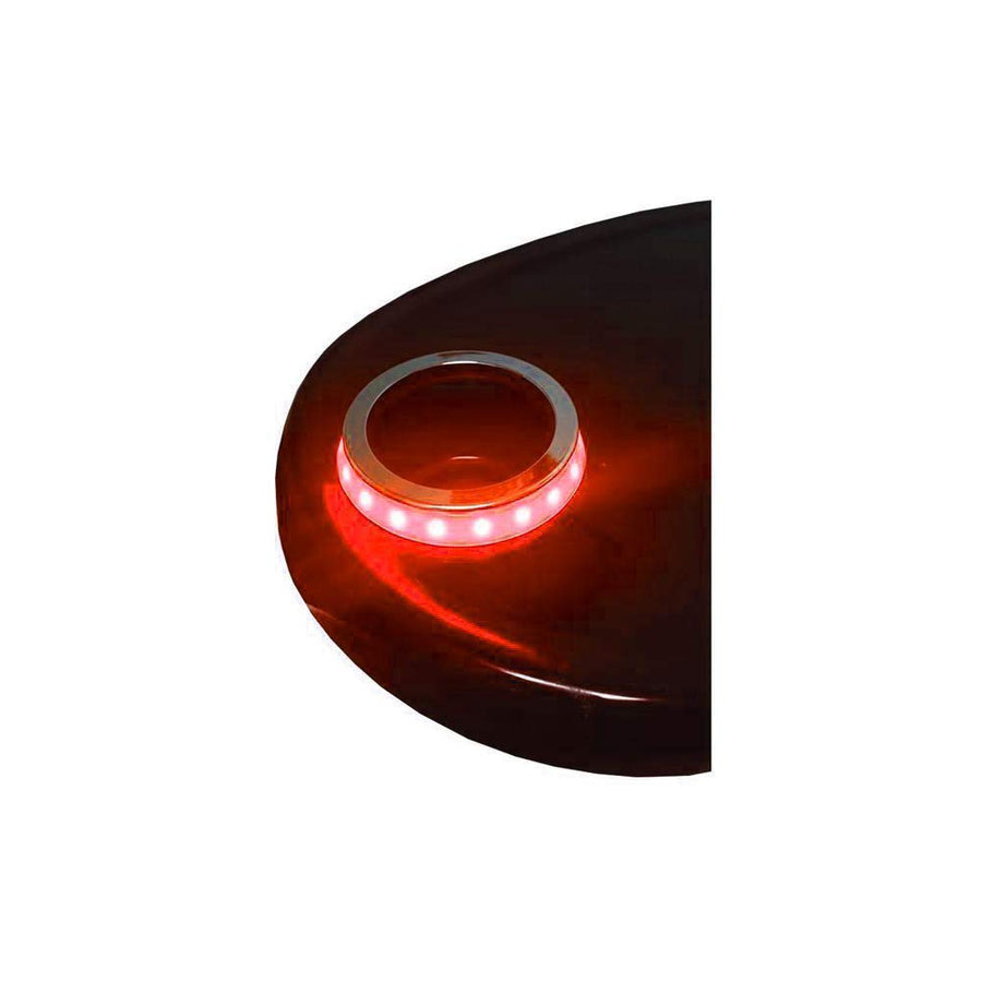 LED Accent Ring T-H Marine Cup Holder - Light Up Any Cup Holder - Red