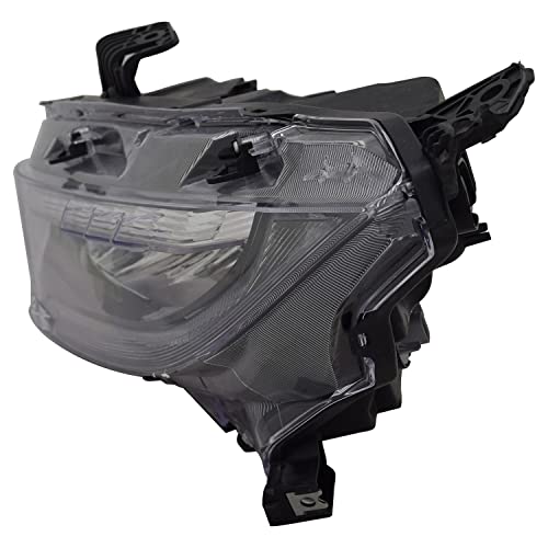Left TYC Headlight Assembly Compatible with 2019-2019 Honda Civic