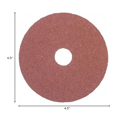 36 Grit Fiber Disc,20,000 Max. RPM,PK25