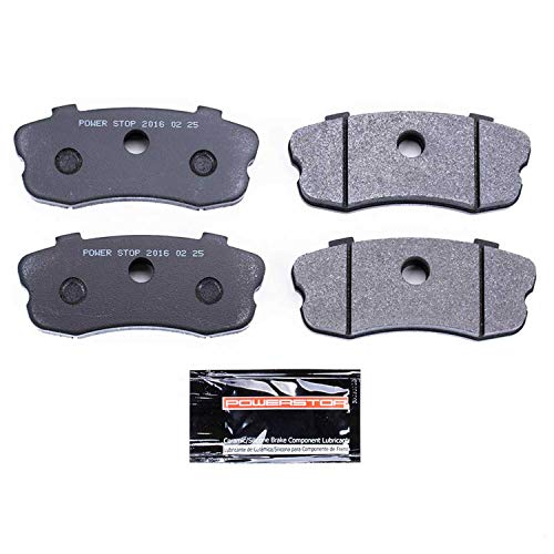 Power Stop Track Day PST-1185R Brake Pad For Chevrolet Corvette 2006-2013 [Model Specific]