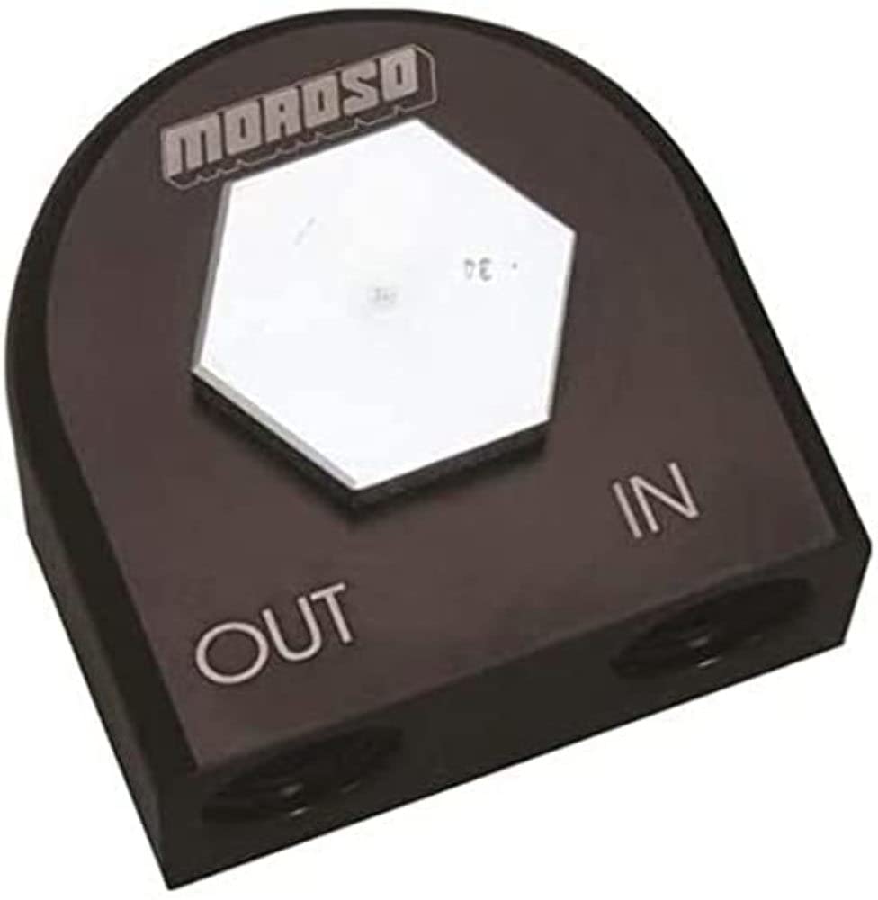 Moroso Remote Oil Filter Adapter 23703, Fits Big Block Chevy Gen V/VI Engines w/ 13/16-16 thread
