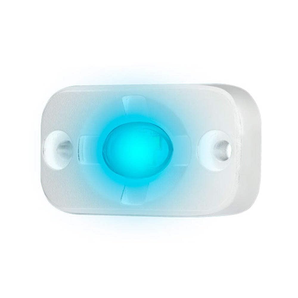 Heise Metra - 1.5In X 3In Marine Auxiliary Lighting Pod - Blue (HE-ML1B)