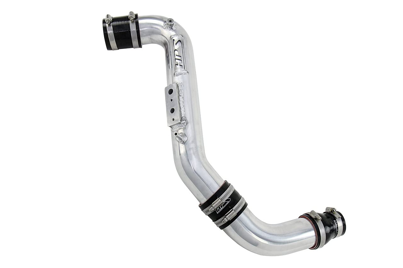 HPS Performance Upper Charge Pipe Polished Cold Side Compatible for 2018-2022 Honda Accord 1.5L Turbo, 17-134P