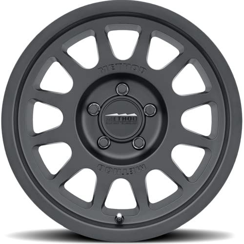 Method Race Wheels MR703 17x9 Bead Grip, 12mm Offset, 5x5, 71.5mm Centerbore, Matte Black, MR70379050512N