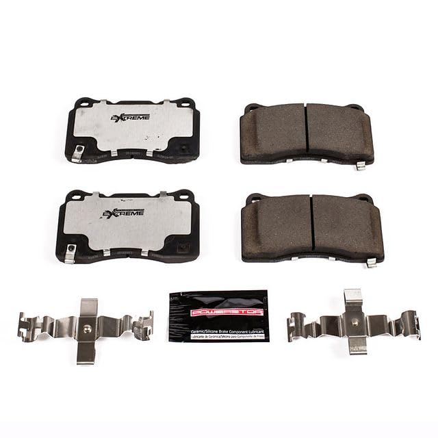 Power Stop Z26-1836 Z26 Street Warrior Front Carbon-Fiber Ceramic Brake Pad For Buick Regal Sportback, Cadillac, Cadillac CT6, Cadillac CTS, Cadillac XTS, Chevy Corvette, Toyota 86 [Model Specific]
